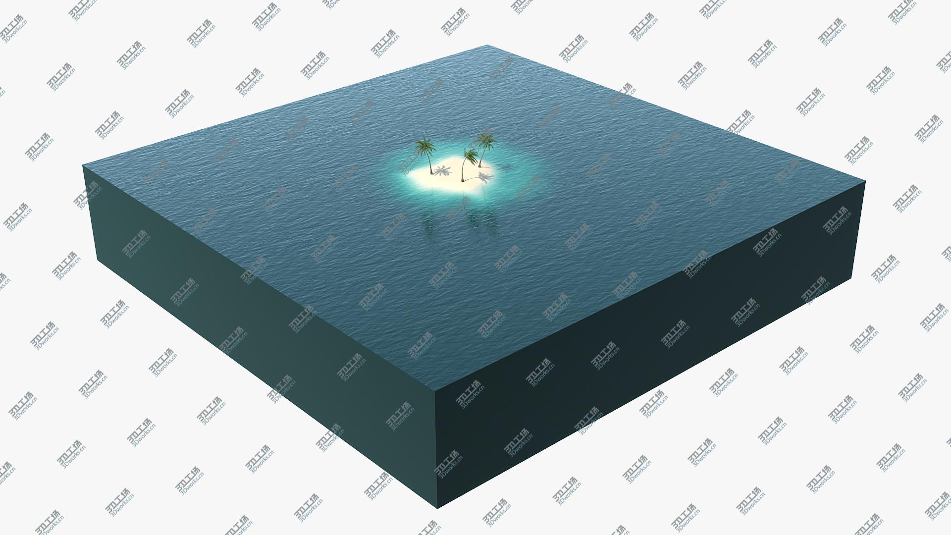 images/goods_img/202105071/Small Island in Ocean with Palms 3D model/5.jpg